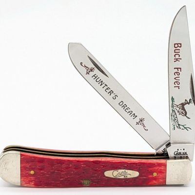 Ltd 2003 Case XX Buck Fever Red Bone Trapper 6254