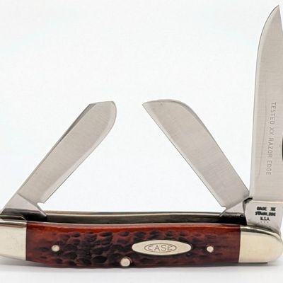 1977 Case XX Jigged Bone Medium Stockman 6347