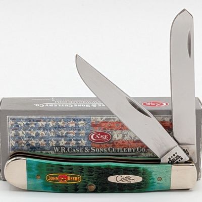 2001 Case XX John Deere Green Bone Trapper 6254 w/ Box