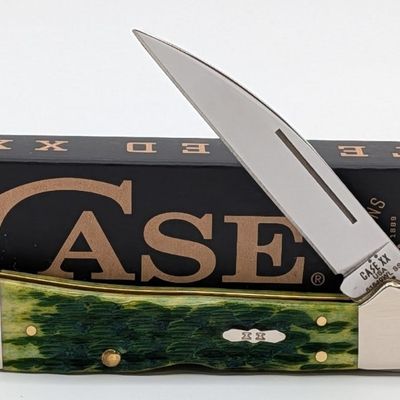 2026 Case XX Green Apple Bone Copperlock 61549 w/ Box