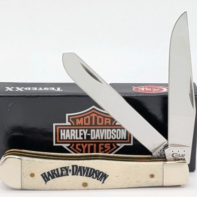 2013 Case XX Harley-Davidson Natural Bone 6254 w/ Box
