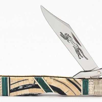 Ltd 2019 Case XX 1 of 5 Michael Prater Signature Series Mammoth Tusk Cheetah