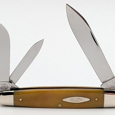 1992 Case XX Classic Factory Sample Smooth Green Bone Cigar Whittler 73091