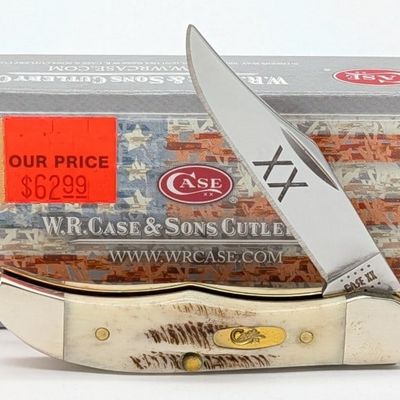 2020 Case XX Vintage Bone Pocket Hunter V61165 w/ Box