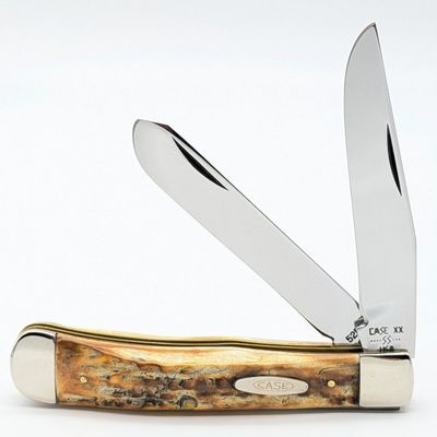 1983 Case XX Stag New Grind Trapper 5254