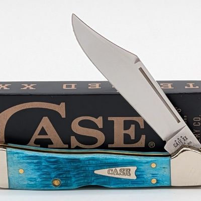 2024 Case XX Sky Blue Bone Long Pull Copperlock 61549L w/ Box