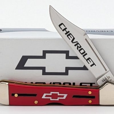 2025 Case XX Chevrolet Red Synth Mini Copperlock 41749 w/ Box