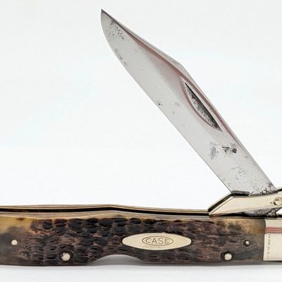 1980 Case XX Jigged Bone Cheetah 6111 1/2