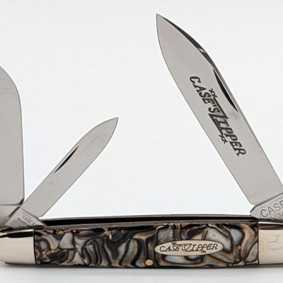 Prototype 1993 Case XX Zipper Caramel Swirl Cigar Whittler 73091