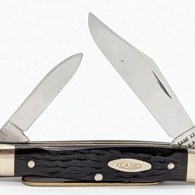 1972 Case XX Jigged Bone Half Whittler 6208