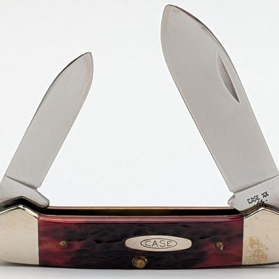 1986 Case XX Red Bone Canoe Knife 62131