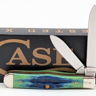 2022 Case XX Hunter Green Bone Swell Center Jack Knife 5225 1/2 w/ Box