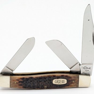 1995 Case XX Jigged Bone Large Stockman 6375