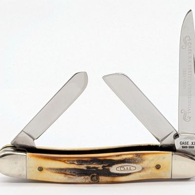 1989 Case XX Centennial Stag Medium Stockman 5318