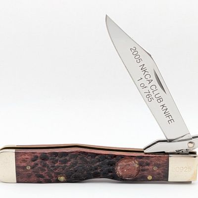 Ltd 2005 Case XX NKCA Jigged Bone Cheetah 6111 1/2