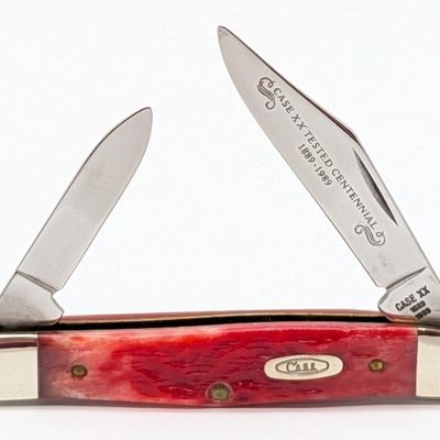 1989 Case XX Centennial Red Bone Whittler R6208