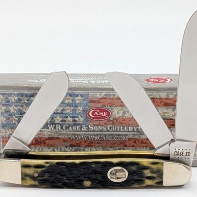 2020 Case XX Tractor Supply Olive Green Bone Stockman 6347 w/ Box