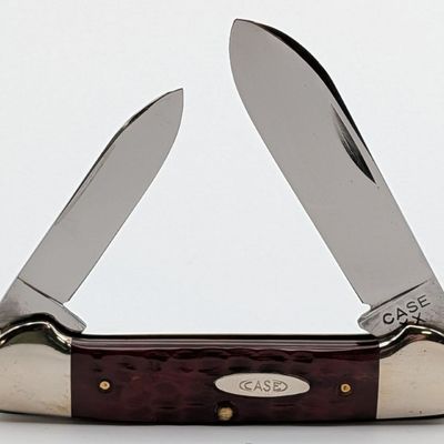 Very Rare 1940-64 Case XX Red Bone Canoe Knife 62131