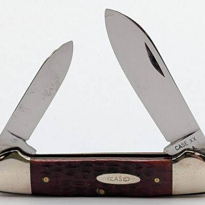 1965-69 Case XX Red Bone Canoe Knife 62131