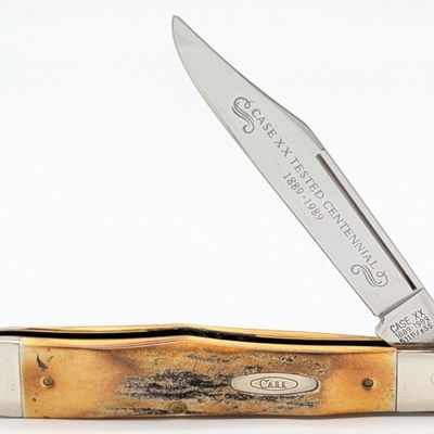 1989 Case XX Centennial Stag Long Pull No Guard Cheetah 5111 1/2