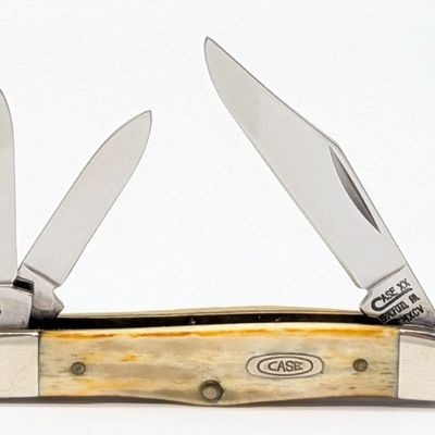 1995 Case XX MCMXCV Roman Numeral Second Cut Bone Whittler SC6308