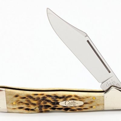 2003 Case XX Amber Bone Long Pull Copperlock 61549