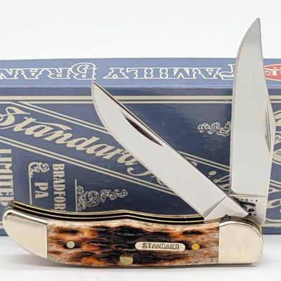 2010 Case XX Standard Knife Co. Brown Bone Pocket Hunter 62165 w/ Box
