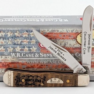 2018 Case XX SHCC Smooth Wood Tiny Trapper 62157 w/ Box
