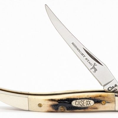 2012 Case XX Stag Bradford Cutlery Stag Small Texas Toothpick 520096