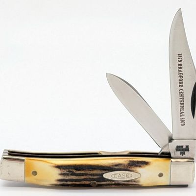 1979 Case XX Bradford Centennial Stag Texas Jack Knife 5292
