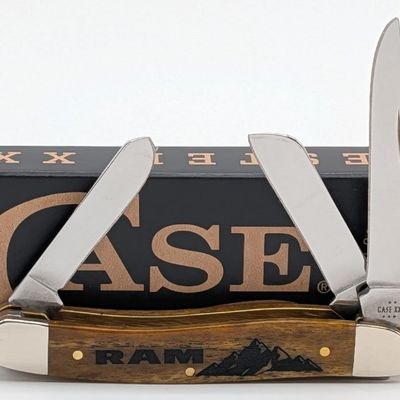 2025 Case XX Dodge Ram Antique Bone Medium Stockman 6318 w/ Box