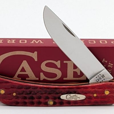 2024 Case XX Pocket Worn Old Red Bone Sod Buster Jr 6137 w/ Box