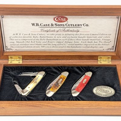 Ltd 2000 Case XX Baby Butterbean Collectors Set