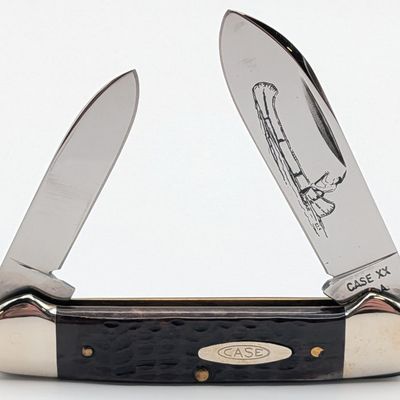1965-69 Case XX Jigged Bone Canoe Knife 62131