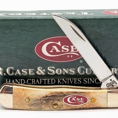 2007 Case XX Stag Wharncliffe Tiny Trapper 52154 w/ Box