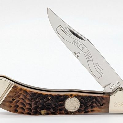 Ltd 1991 Case XX NKCA Rogers Bone Saddlehorn DB61100