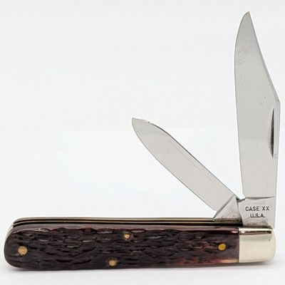 1965-69 Case XX Jigged Bone Bareheaded Jack Knife 6202 1/2