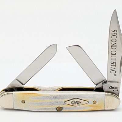 2008 Case XX Second Cut Stag Medium Stockman 53090
