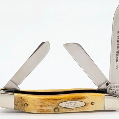 1979 Case XX Bradford Centennial Stag Medium Stockman 5318