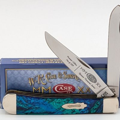 Ltd 2020 Case XX Roman Numeral Aquarius Corelon Trapper 9254 w/ Box