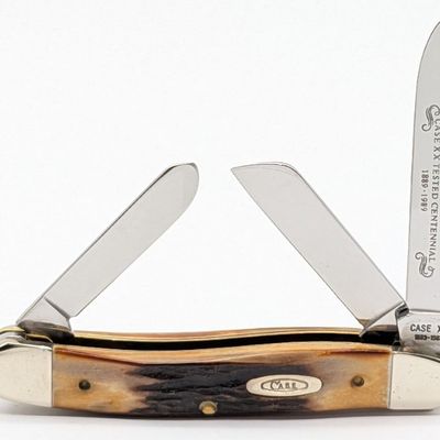 1989 Case XX Centennial Stag Medium Stockman 5318