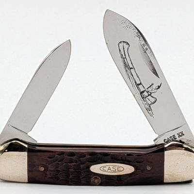 1965-69 Case XX Jigged Bone Canoe Knife 62131