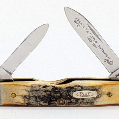 Ltd 1989 Case XX Centennial Stag Pen Senator 5279