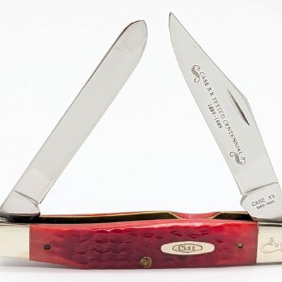 Ltd 1989 Case XX Centennial Red Bone Moose R6275