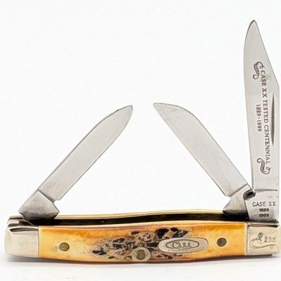 Ltd 1989 Case XX Centennial Stag Small Stockman 5333