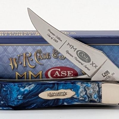 Ltd 2020 Case XX Roman Numeral Blue Cloud Corelon Russlock 91953L w/ Box