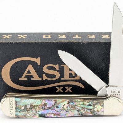 2021 Case XX Abalone Wharncliffe Copperhead 8249W w/ Box