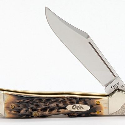 Custom 2019 Case XX Burnt Bone Mini Copperlock 61749L