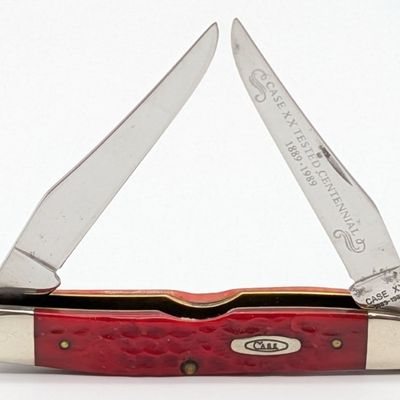 1989 Case XX Centennial Red Bone Muskrat