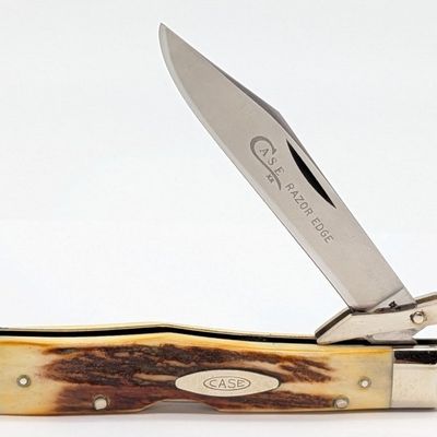 1976 Case XX Gray Letter Stag Cheetah 5111 1/2